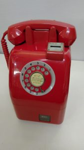 赤電話（公衆電話）貯金箱 田村電機